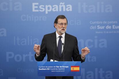 El presidente del Gobierno, Mariano Rajoy. 