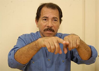 Daniel Ortega, en su despacho en Managua.