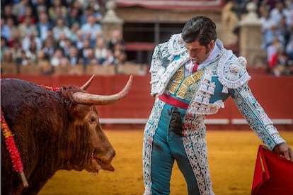 Morante de la Puebla, el pasado 5 de mayo en la Feria de Abril.