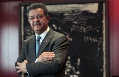 El presidente de República Dominicana, Leonel Fernández