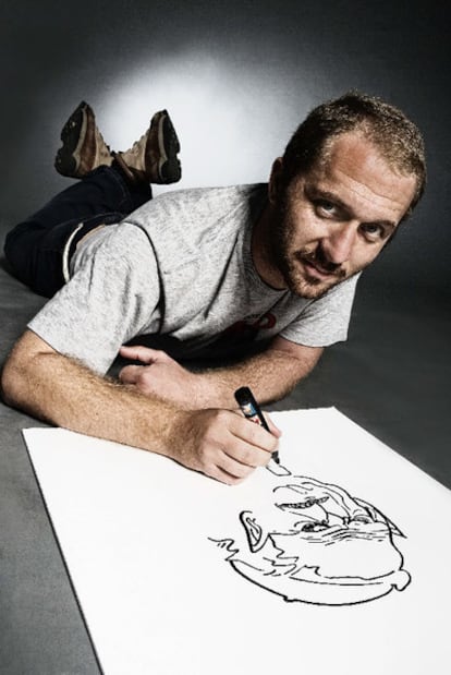 El dibujante Alessio Spataro.
