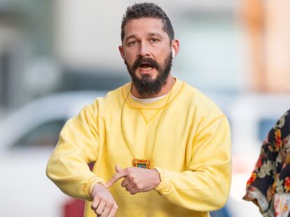 El actor Shia LaBeouf en Los Angeles, en noviembre de 2019.