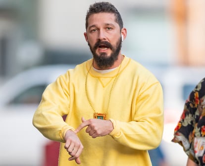 El actor Shia LaBeouf en Los Angeles, en noviembre de 2019.