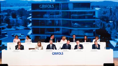Junta general de accionistas de Grifols, celebrada la pasada semana.