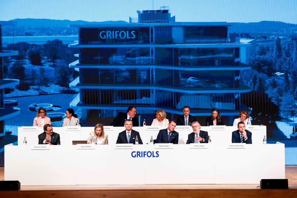 Bank of America aflora un 3,682 de Grifols antes de la posible opa