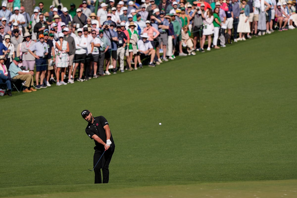 Jon Rahm supera el corte en el Masters de Augusta animado por Rafa Nadal y Alcaraz