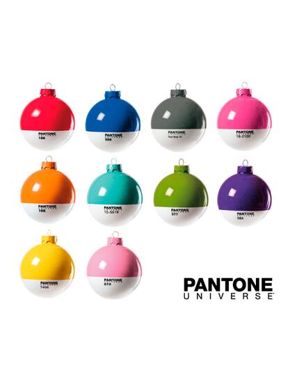 Bolas decorativas de Pantone (c.p.v.)