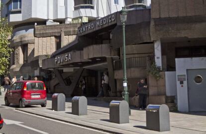 El hospital Povisa de Vigo.