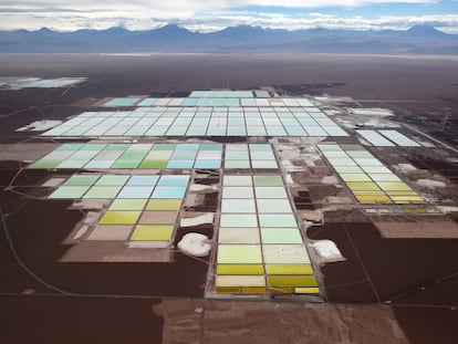 minera SQM en el salar de Atacama (Chile).