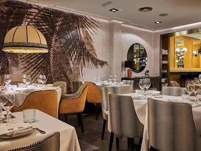 Sala del restaurante By Danielly Martins, en Madrid.