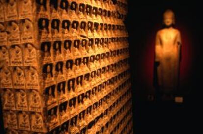 Una de las piezas del museo de arte antiguo de Shanghái.