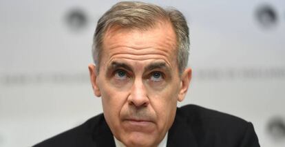 Mark Carney, gobernador saliente del Banco de Inglaterra, el miércoles.