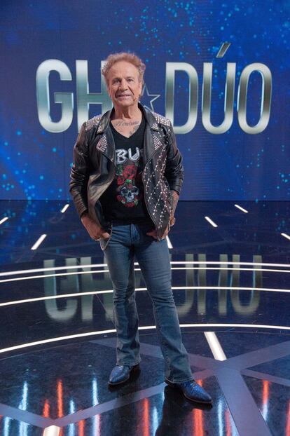 Fortu Sanchez, durante una de sus apariciones como concursante en el plató de 'Gran Hermano Duo' (Telecinco).