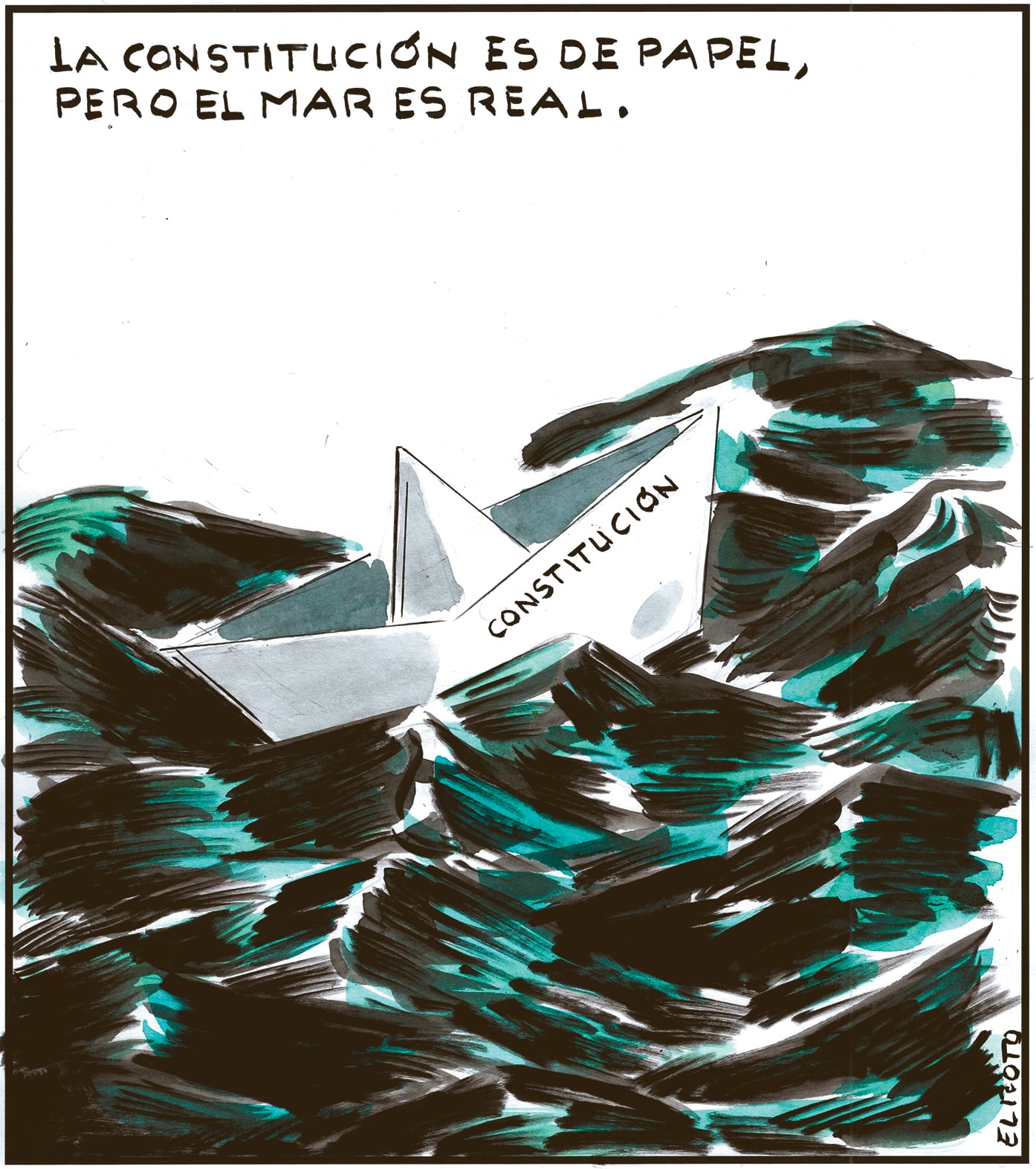 El Roto: la constitución