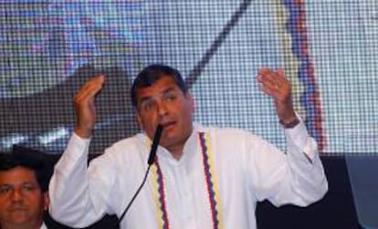 En la imagen, el presidente de Ecuador, Rafael Correa. EFE/Archivo