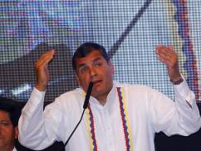 En la imagen, el presidente de Ecuador, Rafael Correa. EFE/Archivo