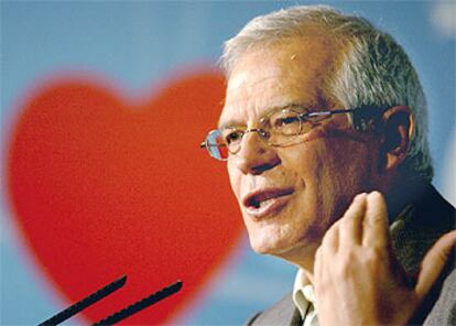 José Borrell, en Santiago de Compostela.