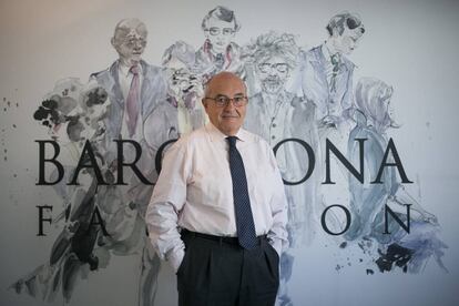 Miquel Rodríguez al seu despatx del Consorci de Comerç, Artesania i Moda.