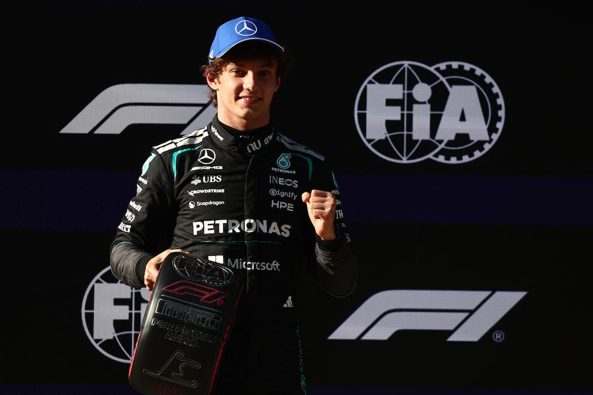 Ferrari pone el (mini) turbo en el GP de China; Antonelli, la épica