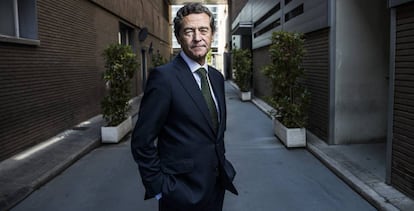 Mario Armero, vicepresidente de ANFAC, en la sede de EL PAÍS.