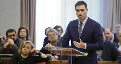 El secretario general del PSOE, Pedro S&aacute;nchez.