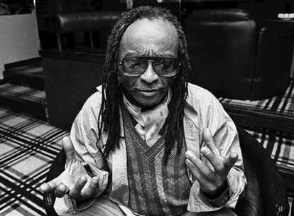 El músico de jazz Cecil Taylor, en 1988.