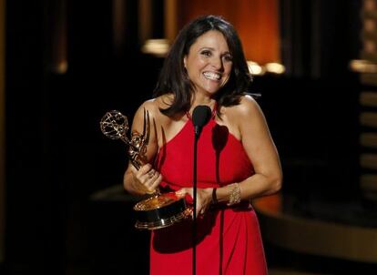 Julia- Louis Dreyfus, mejor actriz protagonista de comedia por 'Veep'.