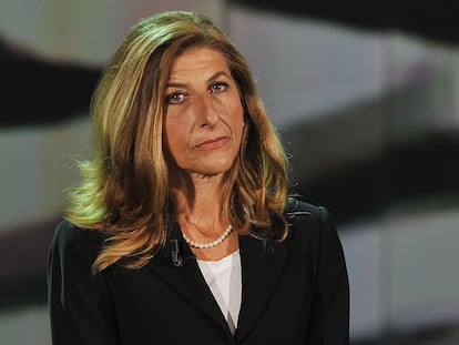 Giusi Nicolini, exalcaldesa de Lampedusa, en el programa de la televisión italiana 'Che Tempo Che Fa', el 15 de octubre de 2012.