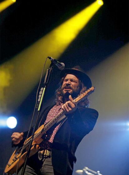 Quique González en concierto en el Palacio de Congresos.