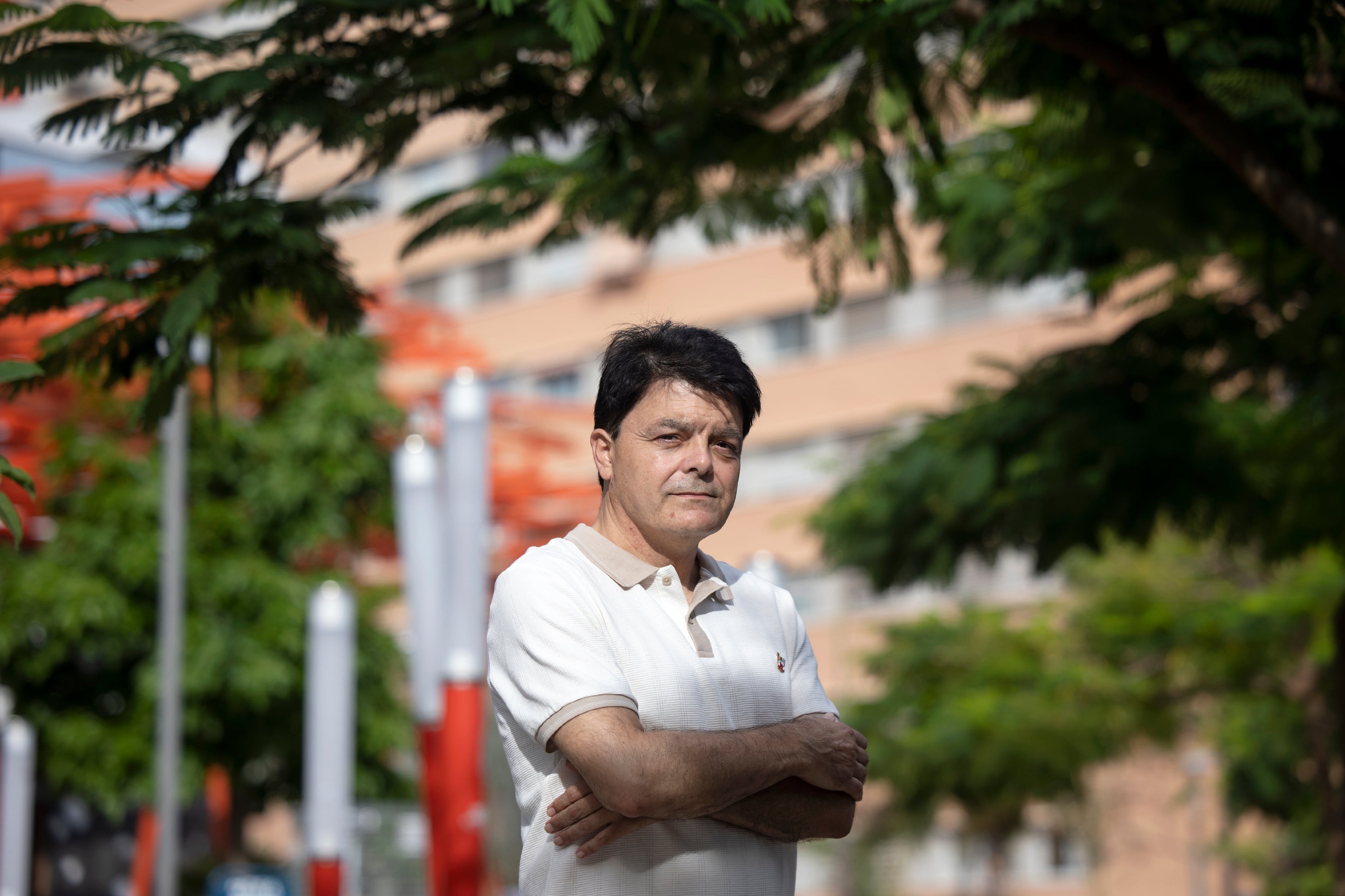 Jesús Pérez en una imagen en Benalmádena (Málaga) el 24 de septiembre de 2025