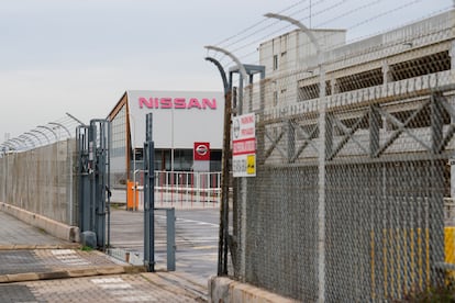 Vista de la planta de Nissan en la Zona Franca de Barcelona, anunció el cierre de sus plantas en Barcelona hace justo un año.