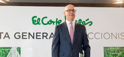 Jesús Nuño de la Rosa, presidente de El Corte Inglés. 