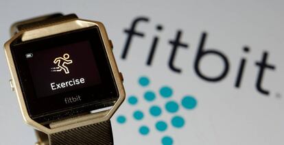 Reloj inteligente Fitbit Blaze.