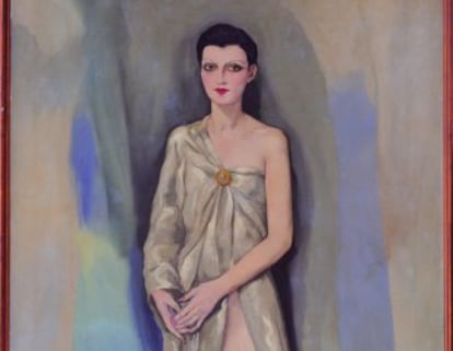 La pintura 'Dama chic de París', de 1929.