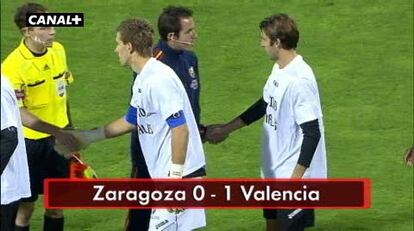 Zaragoza 0 - Valencia 1