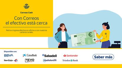 Captura de la aplicación Correos Cash.