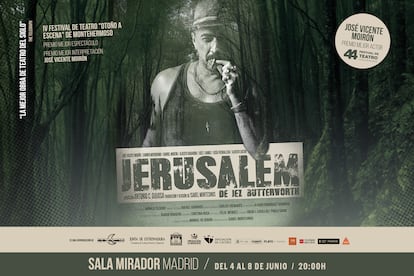 La obra 'Jerusalem' estará en la Sala Mirador del 4 al 8 de junio.