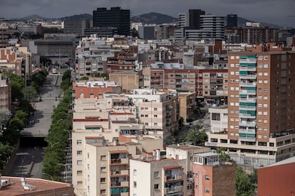 Viviendas en el barrio de Can Serra y la Florida del Hospitalet, Barcelona