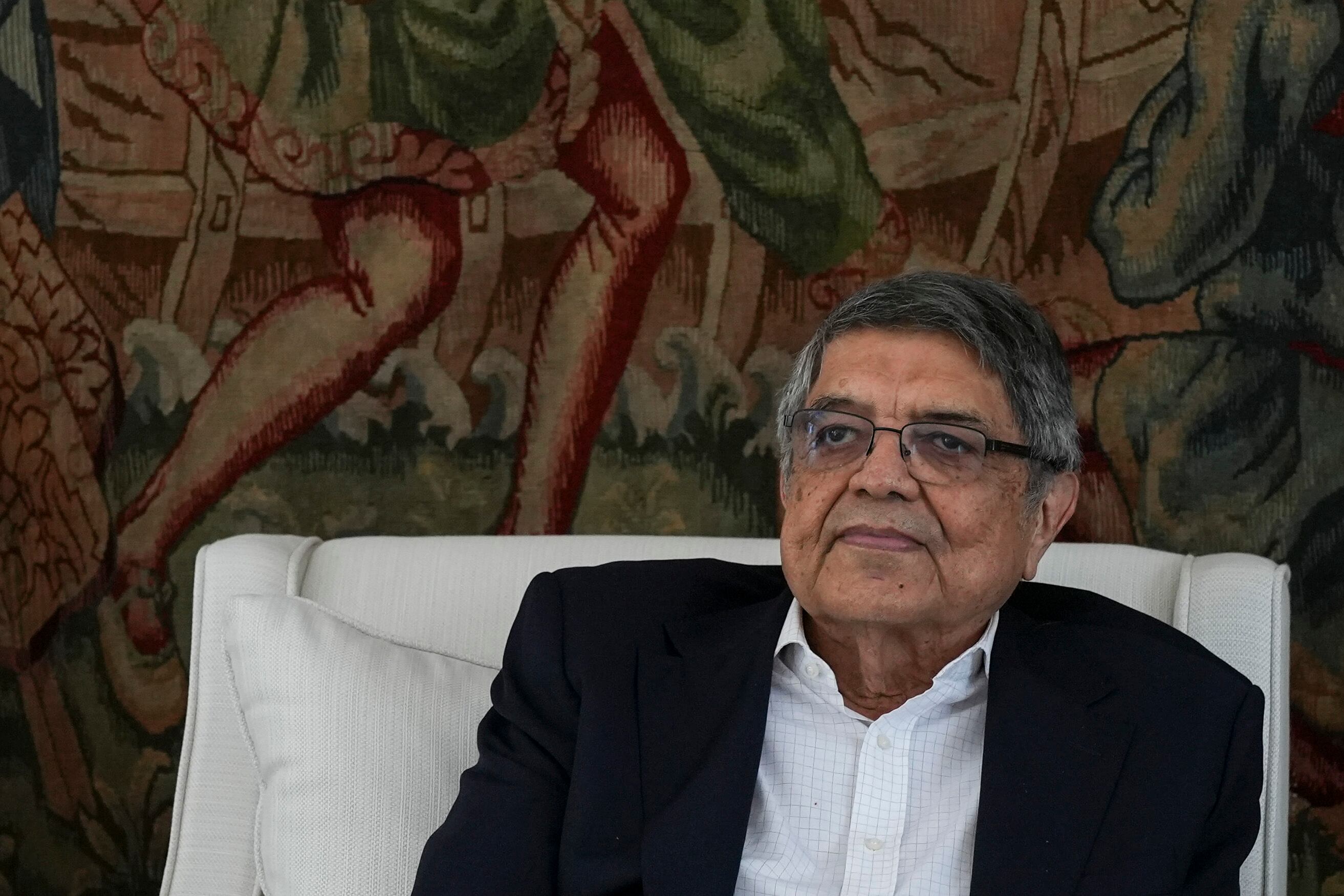 Sergio Ramírez en la Ciudad de Panamá, el 21 de mayo.