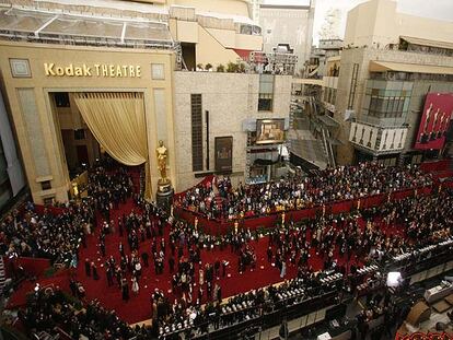 La alfombra roja de los Oscar