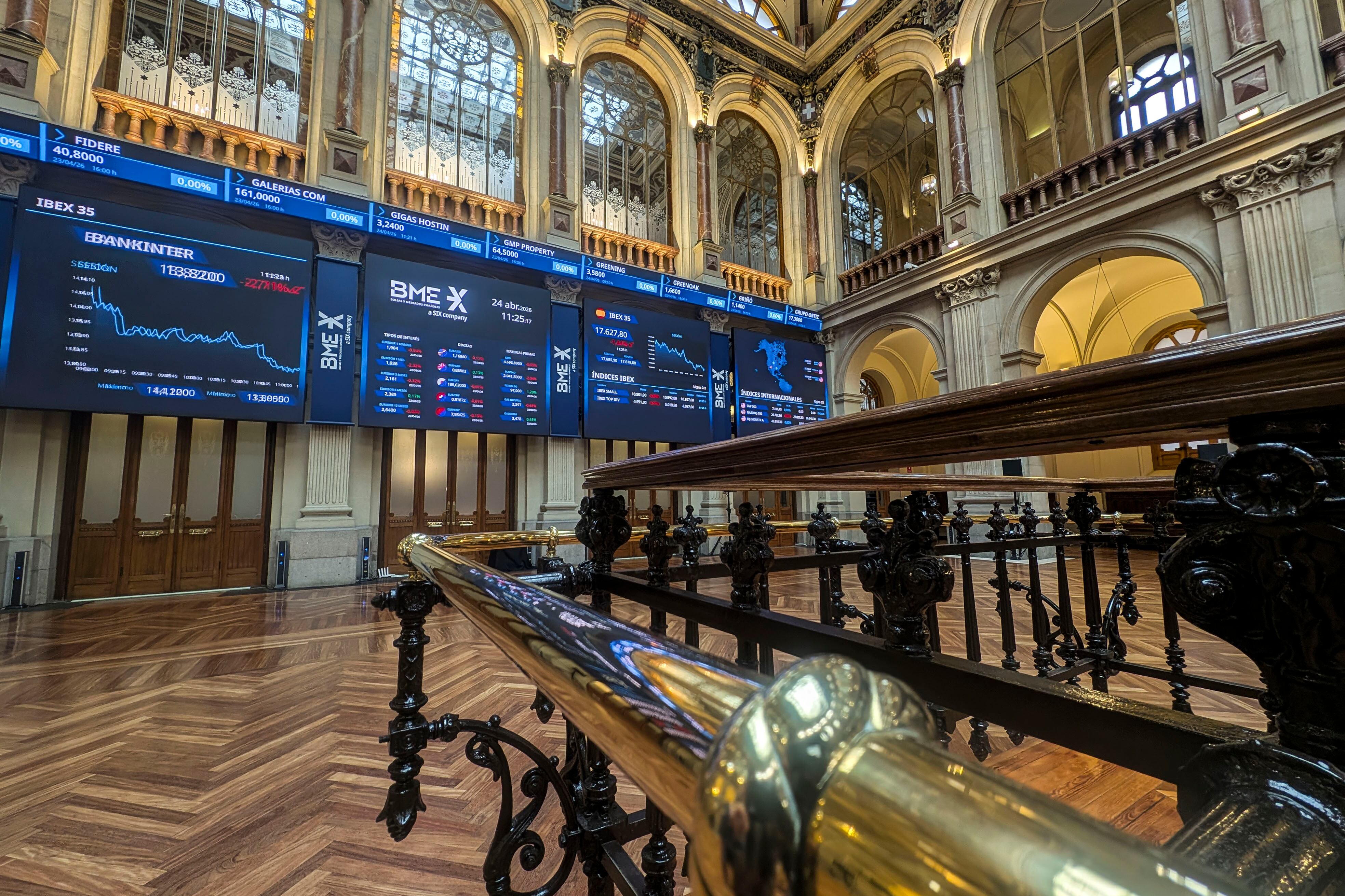 Incidencias técnicas en el índice Ibex han mostrado una caída del 5% durante parte de la sesión