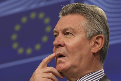 El comisario europeo de Comercio, Karel De Gucht. 