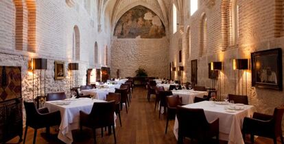 Sala de Refectorio, en el monasterio de Santa Mar&iacute;a de Retuerta