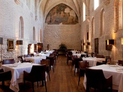 Sala de Refectorio, en el monasterio de Santa Mar&iacute;a de Retuerta