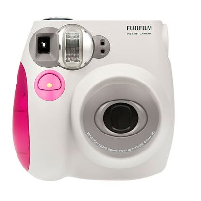 Cámara de fotos instantánea, de Fuji, de venta en la tienda online de Lomography. Precio: 120 euros. 