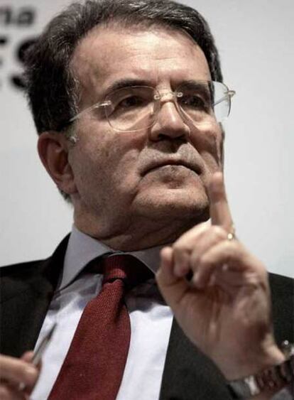 Romano Prodi ayer en Sao Paulo.