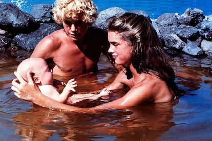 Christopher Atkins y Brooke Shields en un fotograma de 'El lago azul' (1980).