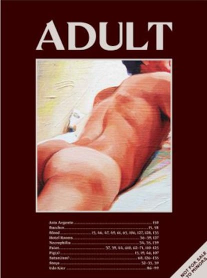 Portada de 'Adult', una revista erótica "para hombres y mujeres".