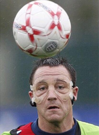 Terry en un entrenamiento