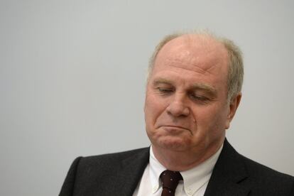 Uli Hoeness, durante el juicio.